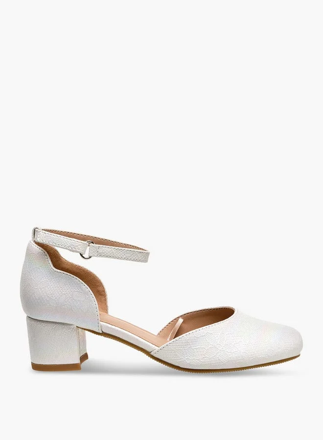 Flora Bella By Shoexpress Girls Block Heel Shoes Ramadan Collection